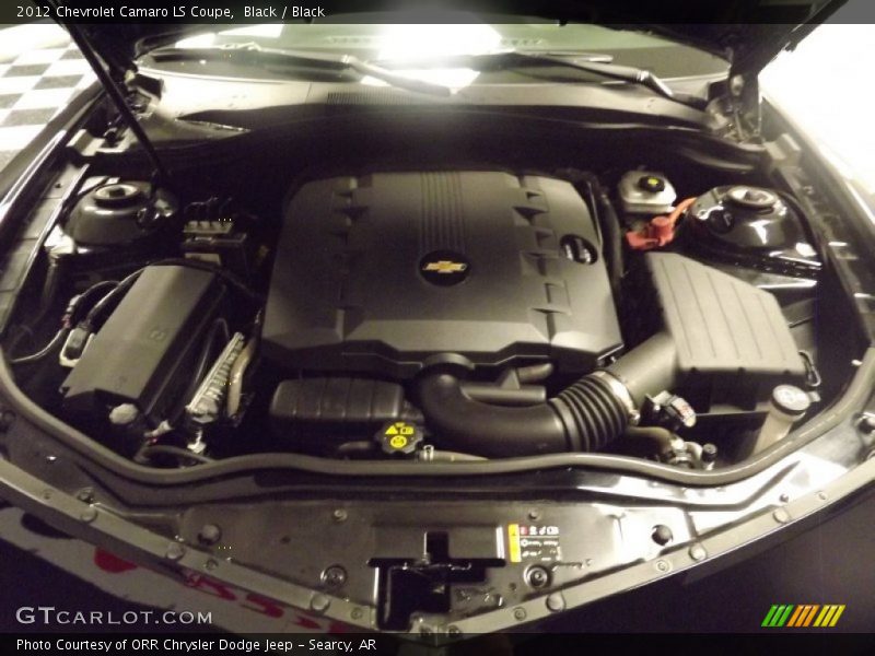Black / Black 2012 Chevrolet Camaro LS Coupe