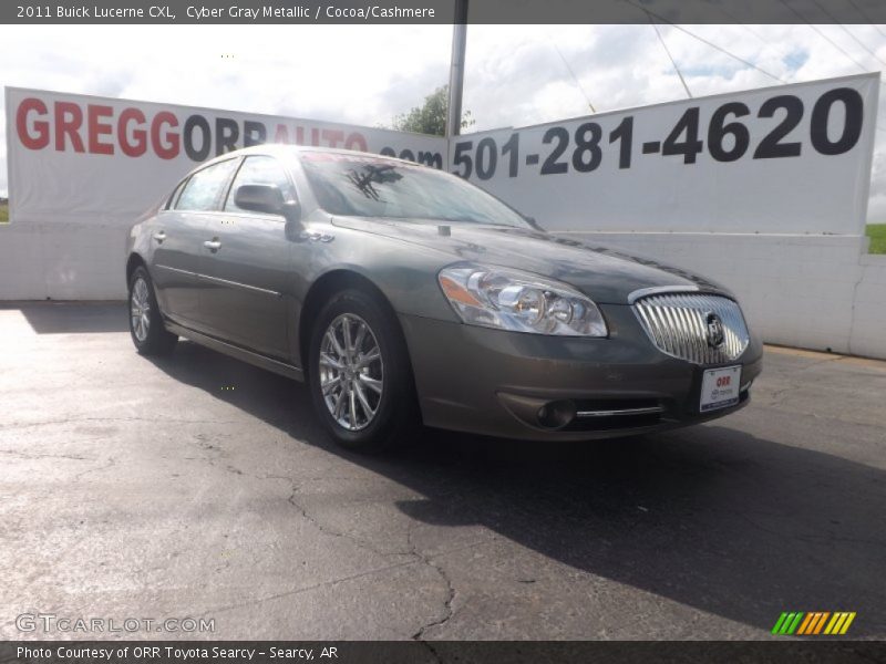 Cyber Gray Metallic / Cocoa/Cashmere 2011 Buick Lucerne CXL
