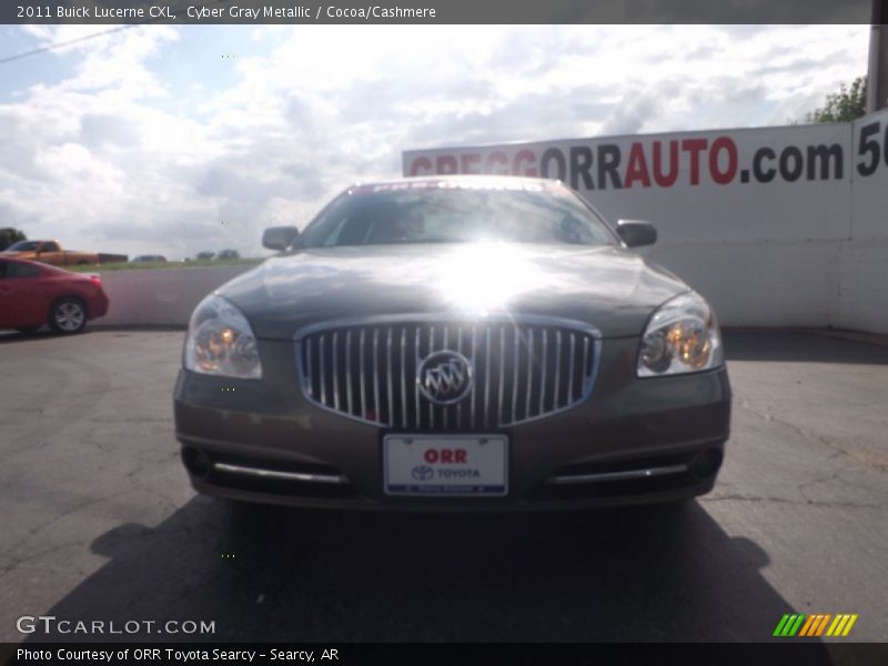 Cyber Gray Metallic / Cocoa/Cashmere 2011 Buick Lucerne CXL