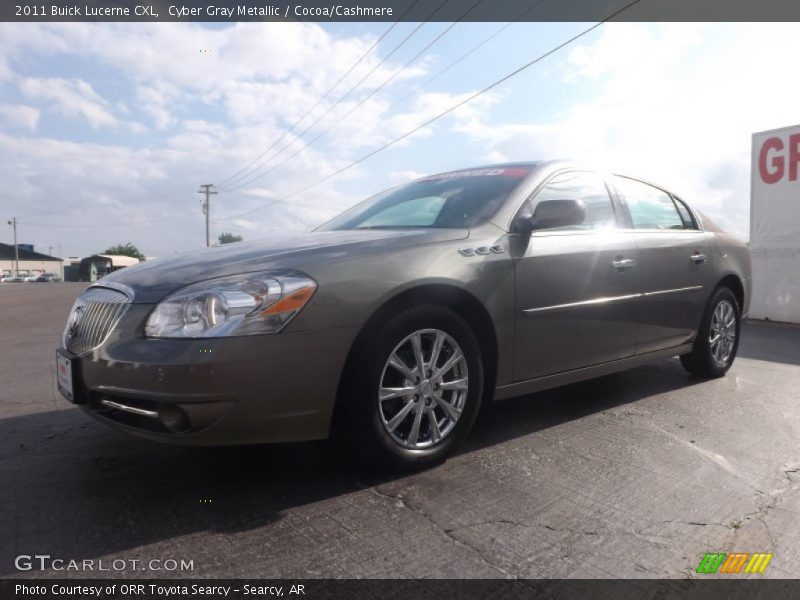 Cyber Gray Metallic / Cocoa/Cashmere 2011 Buick Lucerne CXL