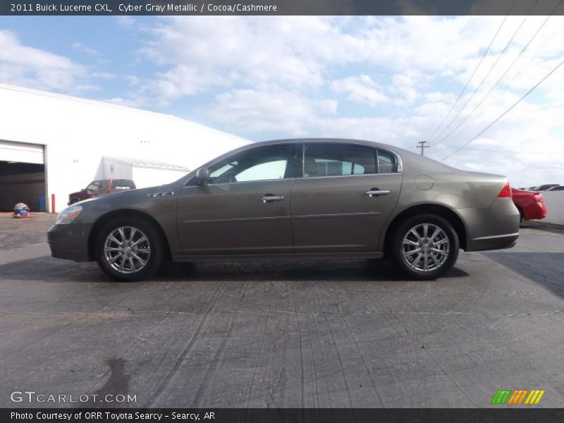 Cyber Gray Metallic / Cocoa/Cashmere 2011 Buick Lucerne CXL
