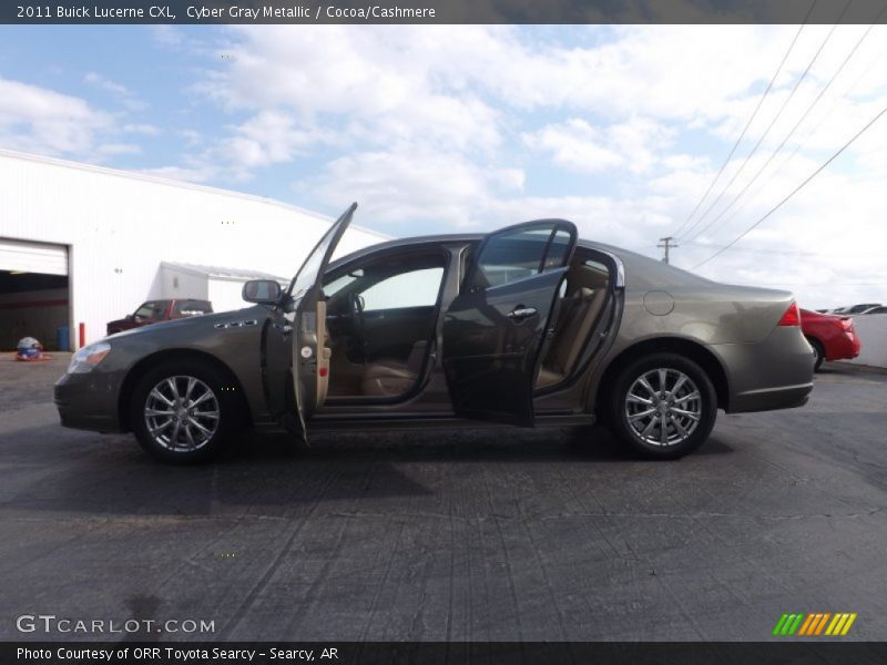 Cyber Gray Metallic / Cocoa/Cashmere 2011 Buick Lucerne CXL