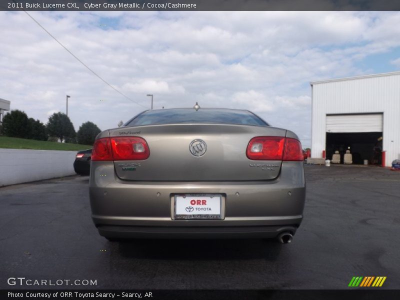 Cyber Gray Metallic / Cocoa/Cashmere 2011 Buick Lucerne CXL