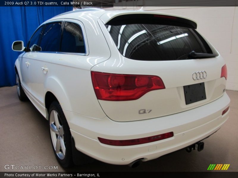 Calla White / Black 2009 Audi Q7 3.0 TDI quattro