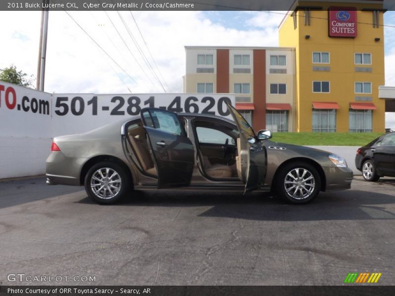Cyber Gray Metallic / Cocoa/Cashmere 2011 Buick Lucerne CXL