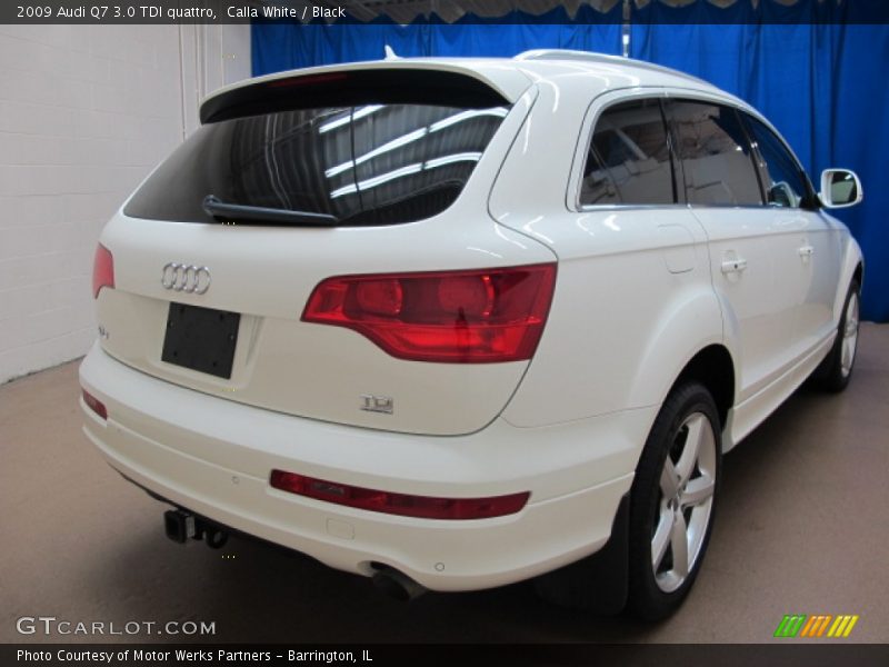 Calla White / Black 2009 Audi Q7 3.0 TDI quattro