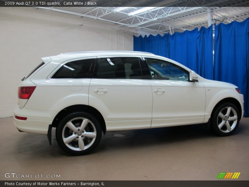 Calla White / Black 2009 Audi Q7 3.0 TDI quattro
