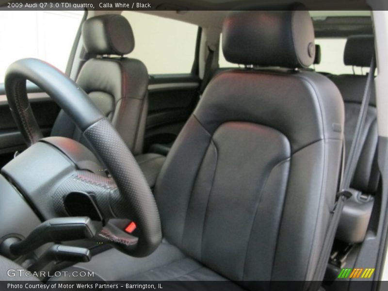 Calla White / Black 2009 Audi Q7 3.0 TDI quattro