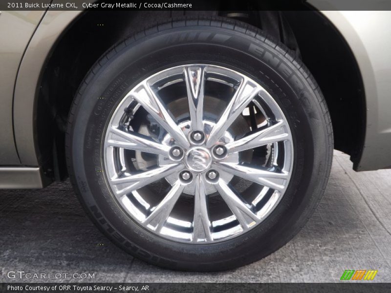 Cyber Gray Metallic / Cocoa/Cashmere 2011 Buick Lucerne CXL