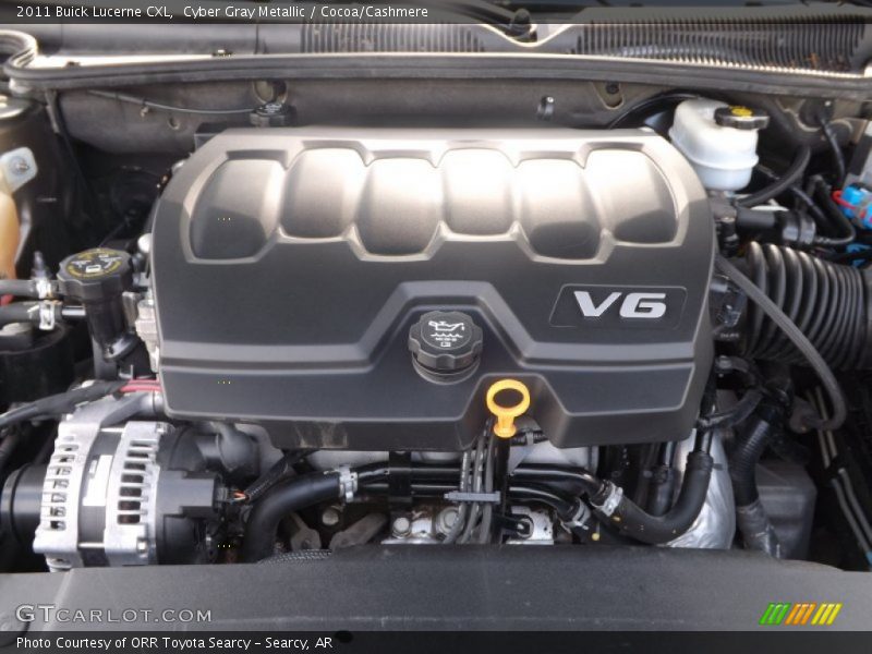 Cyber Gray Metallic / Cocoa/Cashmere 2011 Buick Lucerne CXL