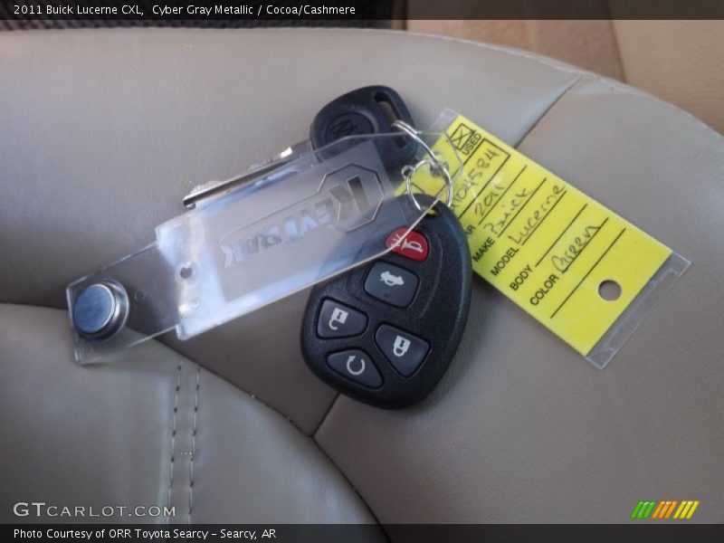 Cyber Gray Metallic / Cocoa/Cashmere 2011 Buick Lucerne CXL