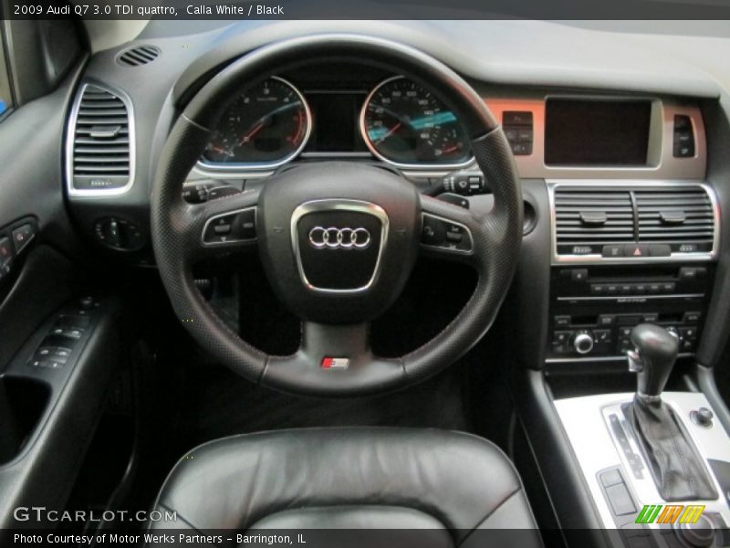 Calla White / Black 2009 Audi Q7 3.0 TDI quattro