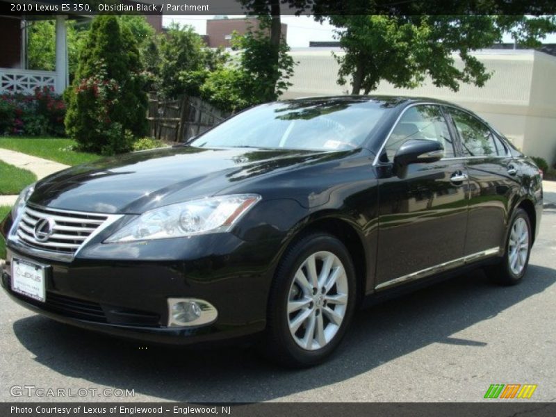 Obsidian Black / Parchment 2010 Lexus ES 350