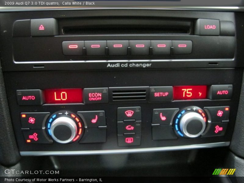 Calla White / Black 2009 Audi Q7 3.0 TDI quattro