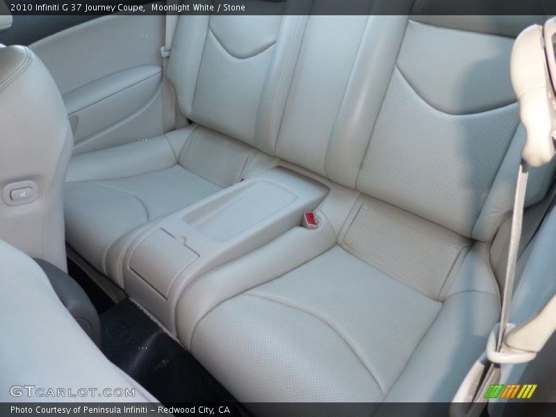 Moonlight White / Stone 2010 Infiniti G 37 Journey Coupe