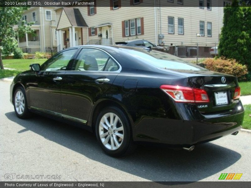 Obsidian Black / Parchment 2010 Lexus ES 350