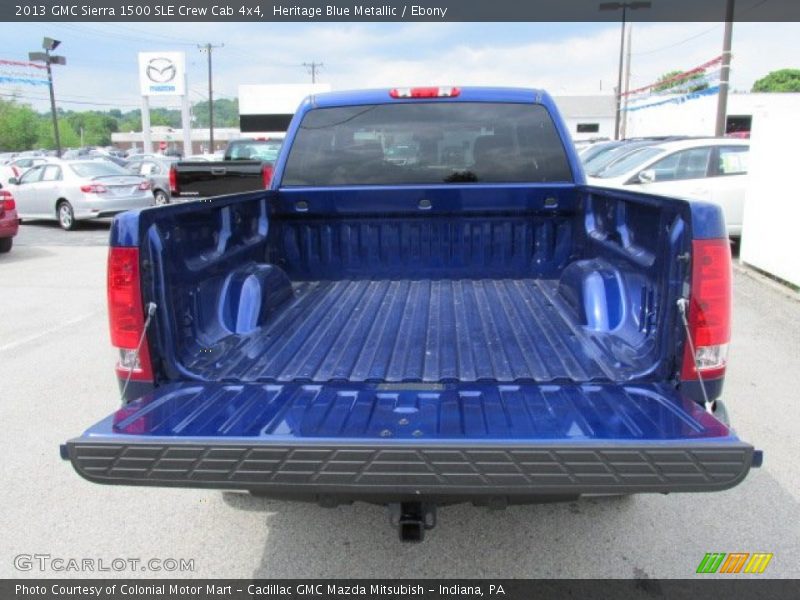 Heritage Blue Metallic / Ebony 2013 GMC Sierra 1500 SLE Crew Cab 4x4
