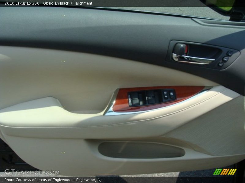 Obsidian Black / Parchment 2010 Lexus ES 350
