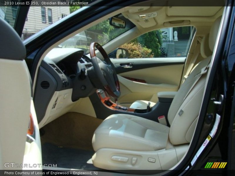 Obsidian Black / Parchment 2010 Lexus ES 350