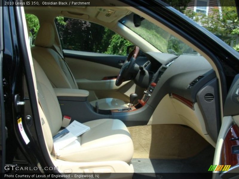 Obsidian Black / Parchment 2010 Lexus ES 350