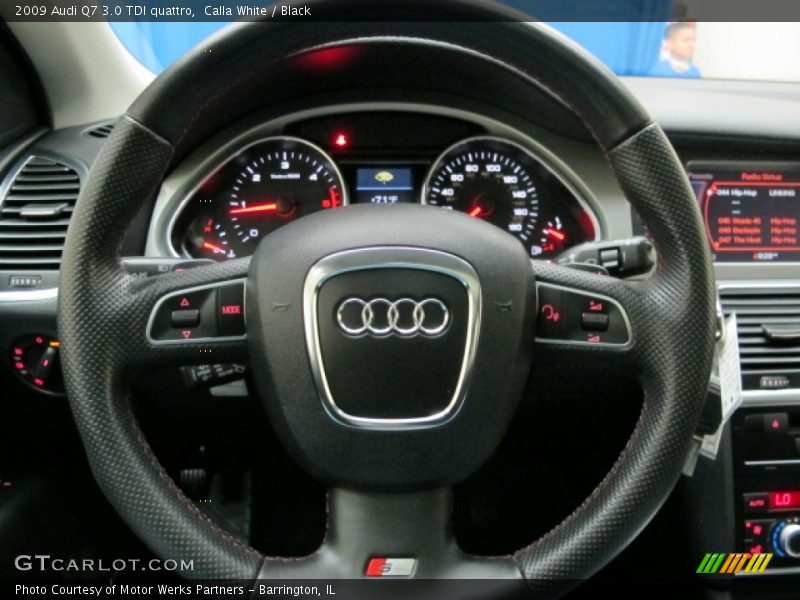 Calla White / Black 2009 Audi Q7 3.0 TDI quattro