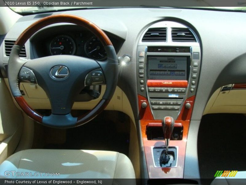 Obsidian Black / Parchment 2010 Lexus ES 350
