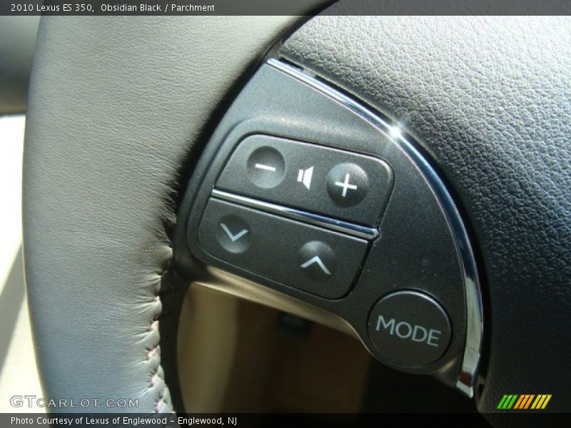 Obsidian Black / Parchment 2010 Lexus ES 350