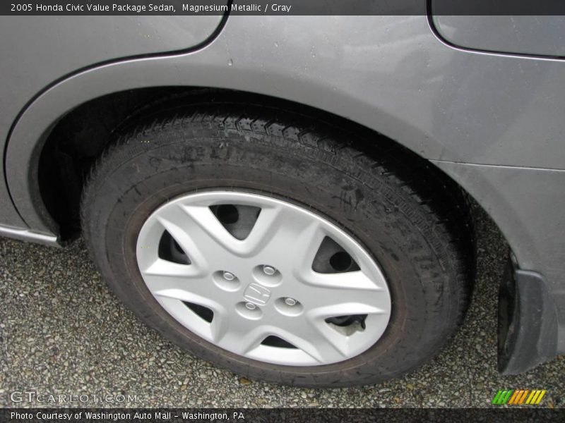 Magnesium Metallic / Gray 2005 Honda Civic Value Package Sedan