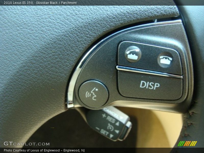 Obsidian Black / Parchment 2010 Lexus ES 350