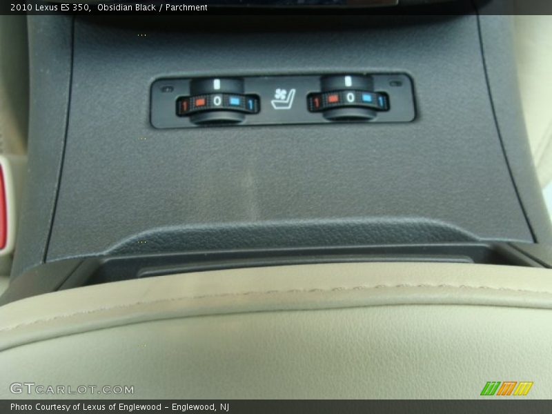 Obsidian Black / Parchment 2010 Lexus ES 350