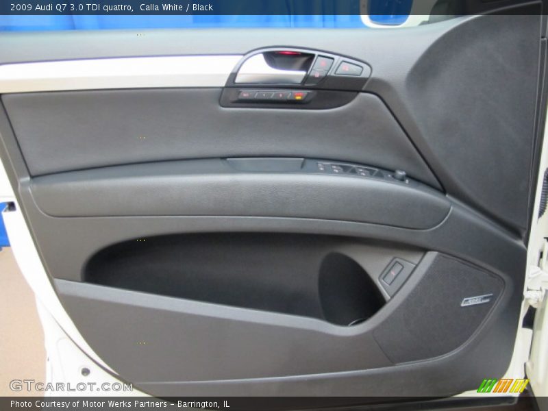 Calla White / Black 2009 Audi Q7 3.0 TDI quattro