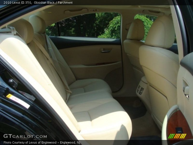 Obsidian Black / Parchment 2010 Lexus ES 350