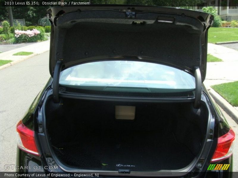 Obsidian Black / Parchment 2010 Lexus ES 350