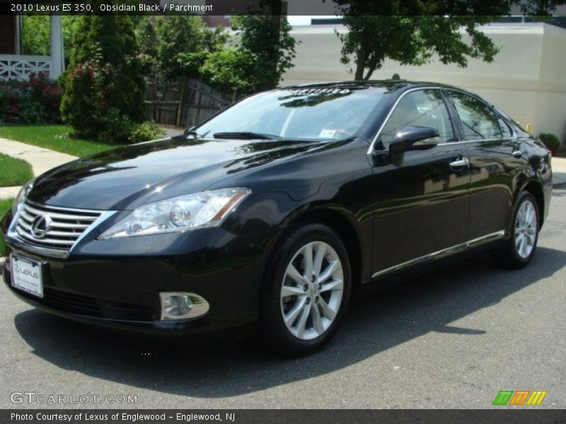 Obsidian Black / Parchment 2010 Lexus ES 350
