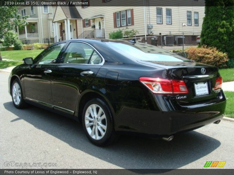 Obsidian Black / Parchment 2010 Lexus ES 350