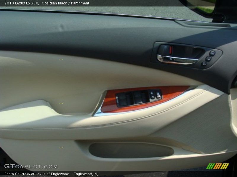 Obsidian Black / Parchment 2010 Lexus ES 350