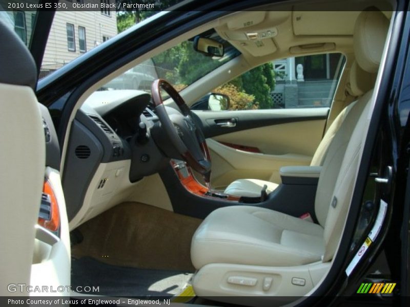 Obsidian Black / Parchment 2010 Lexus ES 350