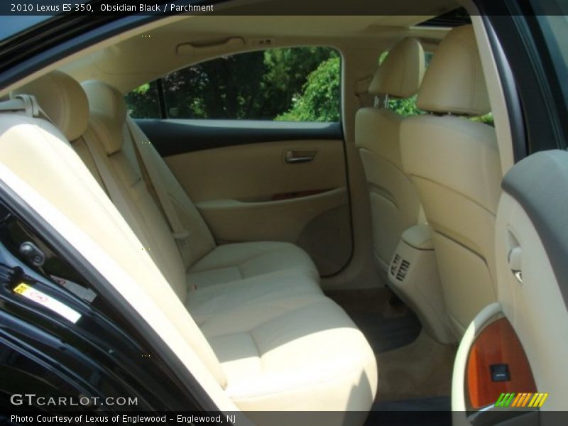 Obsidian Black / Parchment 2010 Lexus ES 350