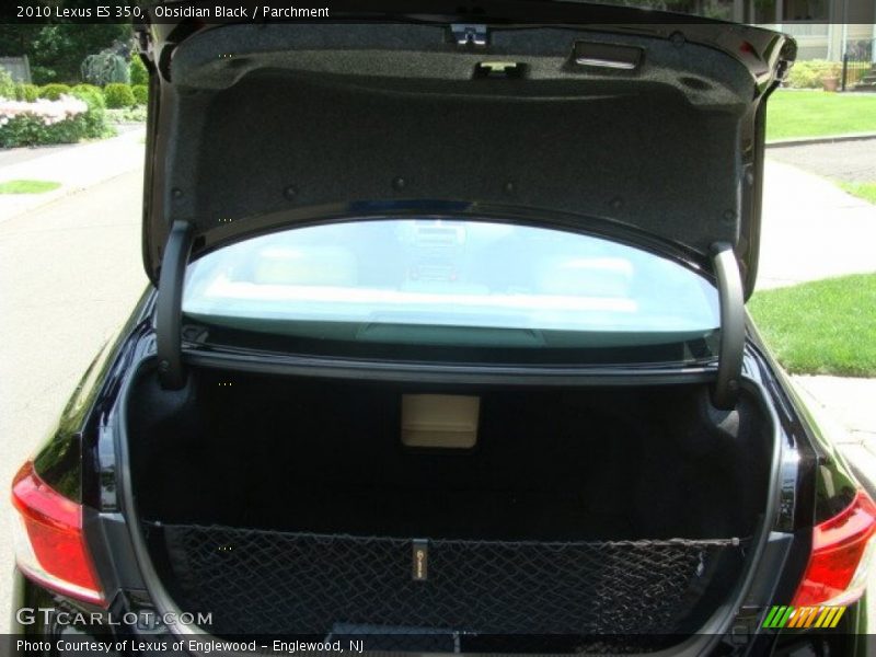 Obsidian Black / Parchment 2010 Lexus ES 350