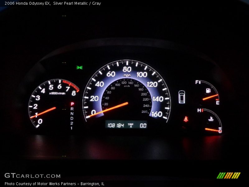 Silver Pearl Metallic / Gray 2006 Honda Odyssey EX