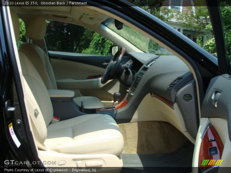 Obsidian Black / Parchment 2010 Lexus ES 350