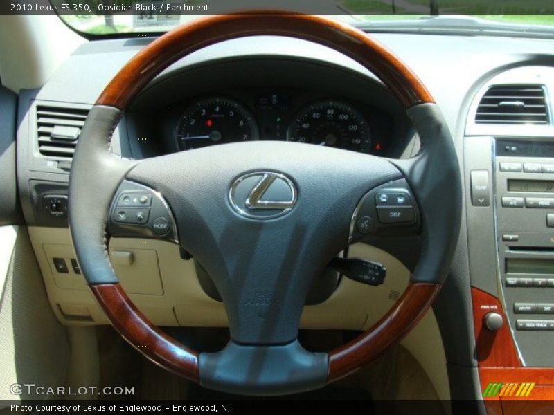 Obsidian Black / Parchment 2010 Lexus ES 350