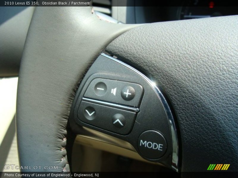 Obsidian Black / Parchment 2010 Lexus ES 350