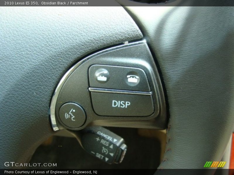 Obsidian Black / Parchment 2010 Lexus ES 350