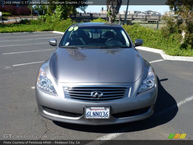 Platinum Graphite / Graphite 2009 Infiniti G 37 Journey Coupe