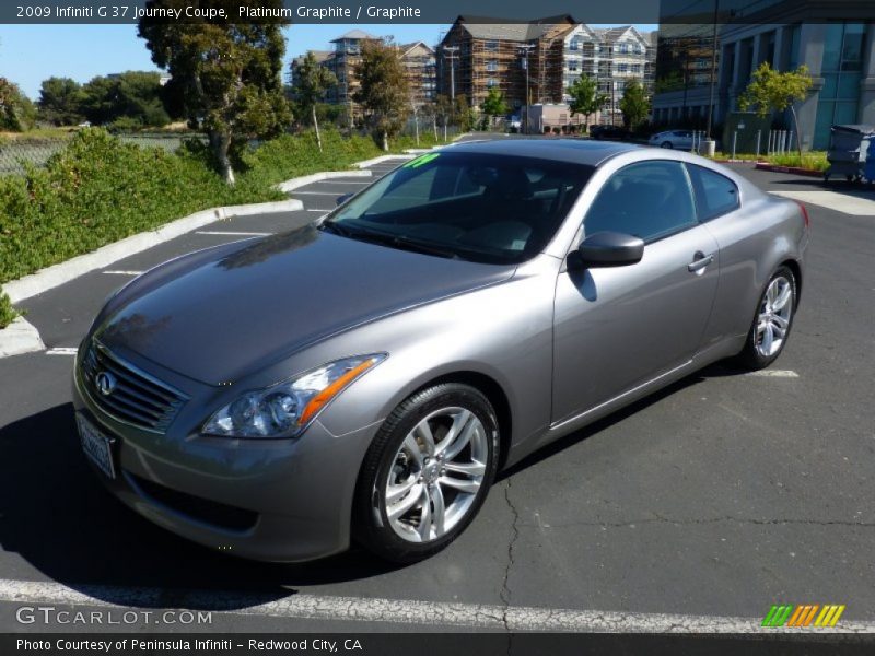 Platinum Graphite / Graphite 2009 Infiniti G 37 Journey Coupe