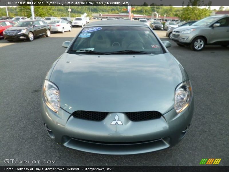 Satin Meisai Gray Pearl / Medium Gray 2007 Mitsubishi Eclipse Spyder GT