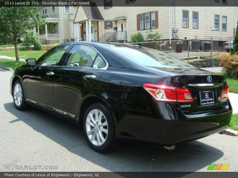 Obsidian Black / Parchment 2010 Lexus ES 350