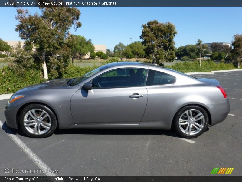 Platinum Graphite / Graphite 2009 Infiniti G 37 Journey Coupe