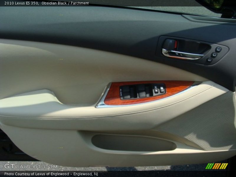 Obsidian Black / Parchment 2010 Lexus ES 350
